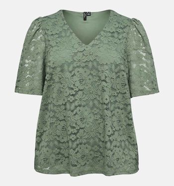 Vero Moda Curve Blouses Groen