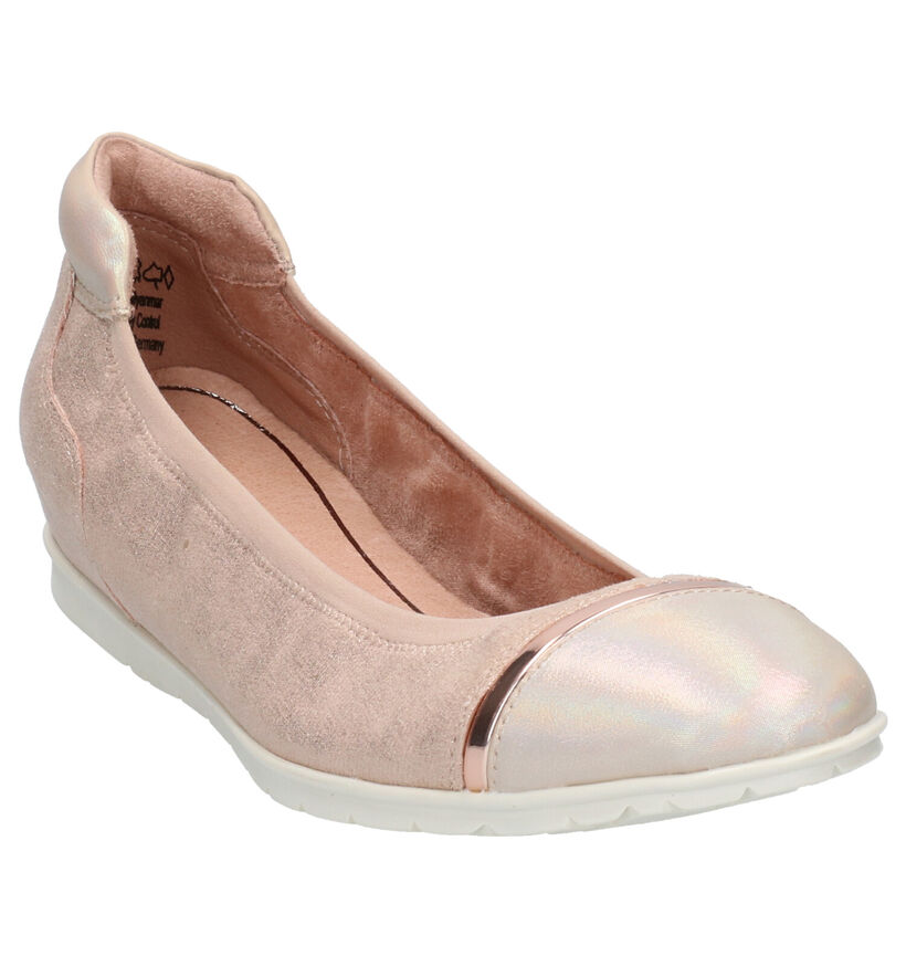 Tamaris TOUCH it Ballerines en Argent en simili cuir (270193)