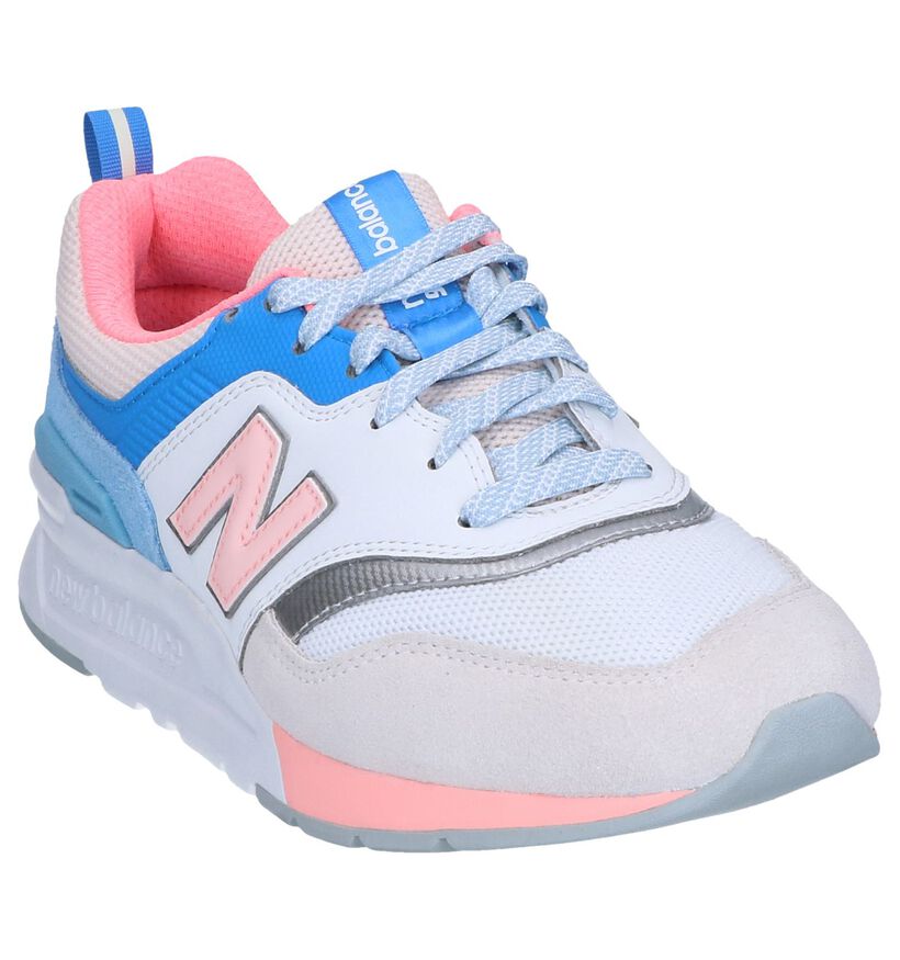 New Balance 997 Blauwe Sneakers in daim (266997)