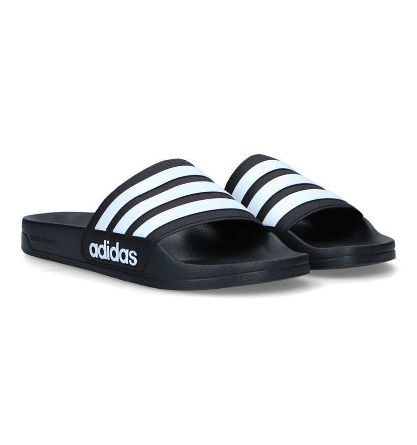adidas Adilette Shower Zwarte Badslippers voor heren, jongens (350092)