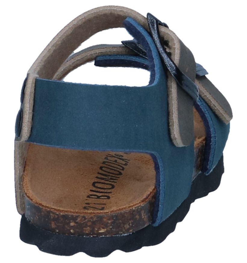 Biomodex Sandales en Bleu en simili cuir (273388)