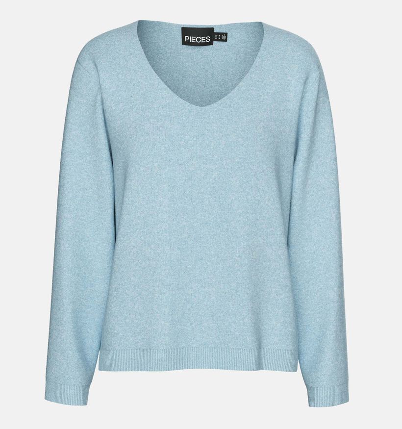 Pieces Bree LS Lichtblauwe Pull voor dames (367044)