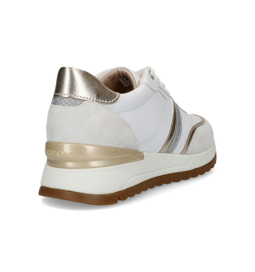 Geox Desya Witte Sneakers voor dames (320101) - geschikt voor steunzolen