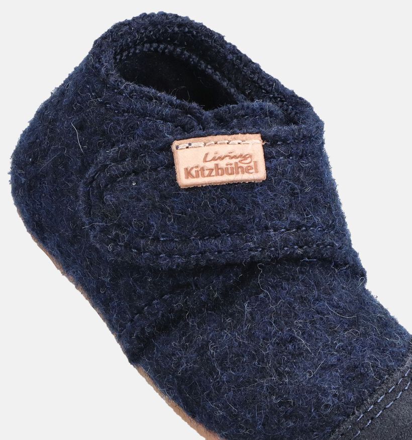Living Kitzb&uuml;hel Pantoufles en Bleu fonc&eacute; pour gar&ccedil;ons (381170)