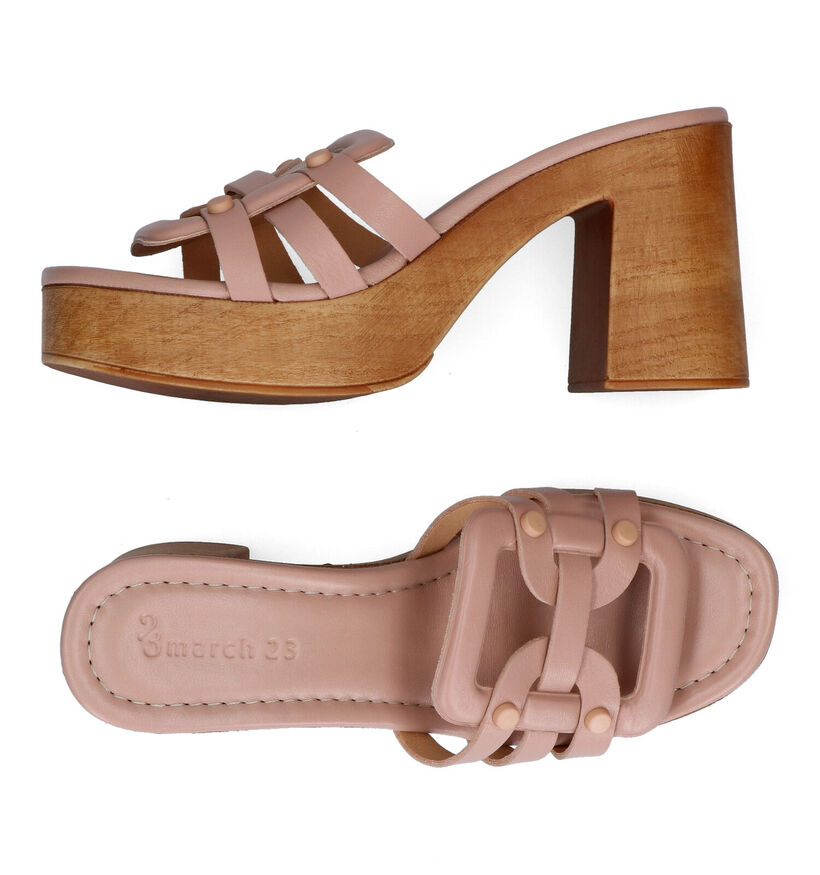 March23 Kate Mules en Rose pour femmes (308647)