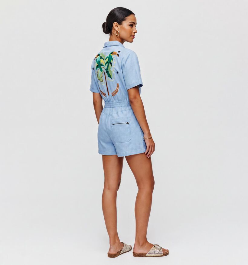 Ador&eacute; Mirel Lichtblauwe Playsuit voor dames (379159)