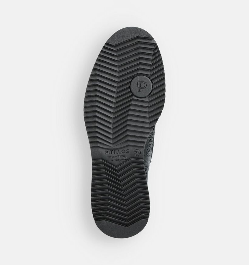 Pitillos Zwarte Loafers voor dames (365524) - geschikt voor steunzolen