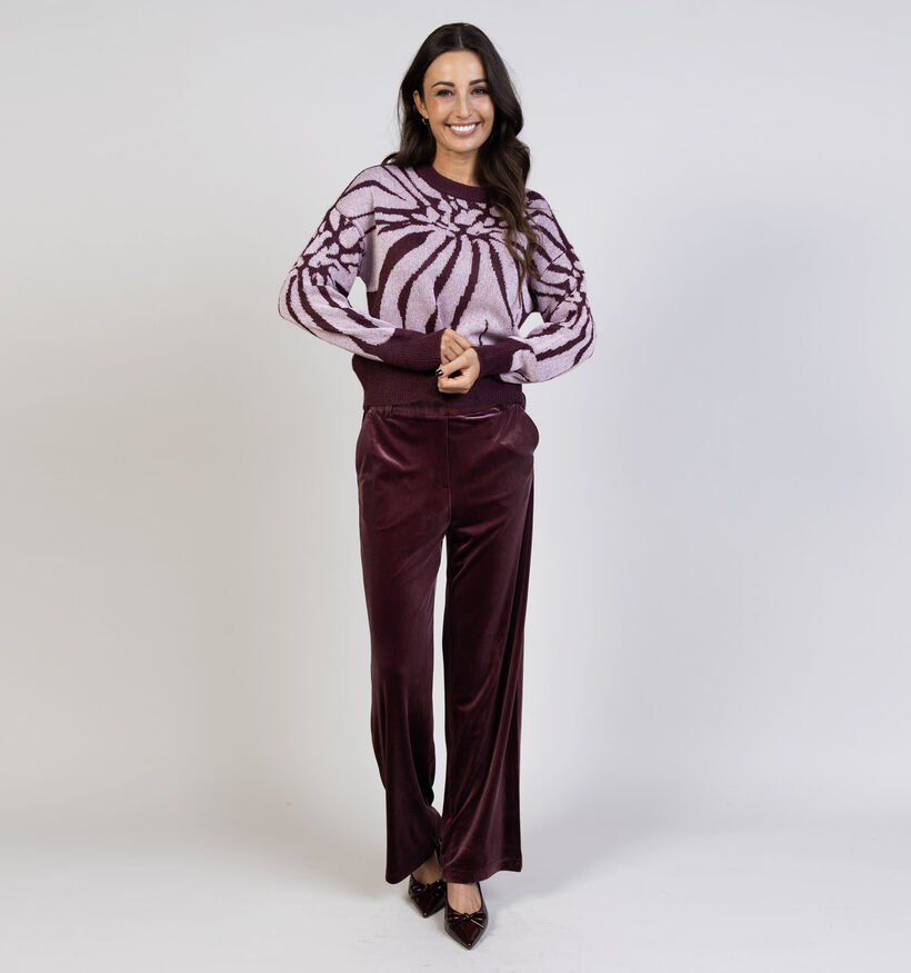 Vero Moda Tari Shine Bordeaux Trui voor dames (361217)