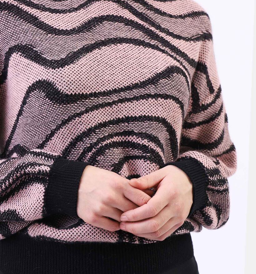 comma Pull en Noir/Rose (319663)