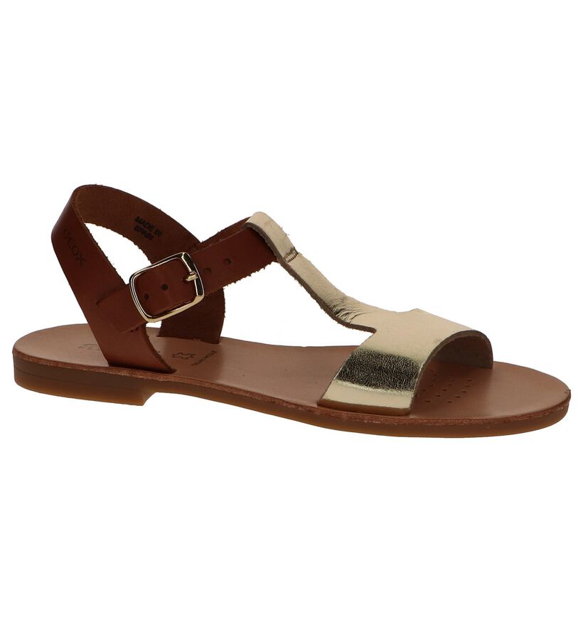 Geox Sandales en Cognac en cuir (244991)