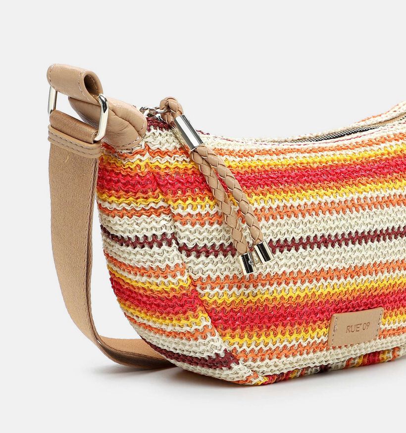 Emily & Noah Rue Rode Gestreepte Crossbodytas voor dames (371500)