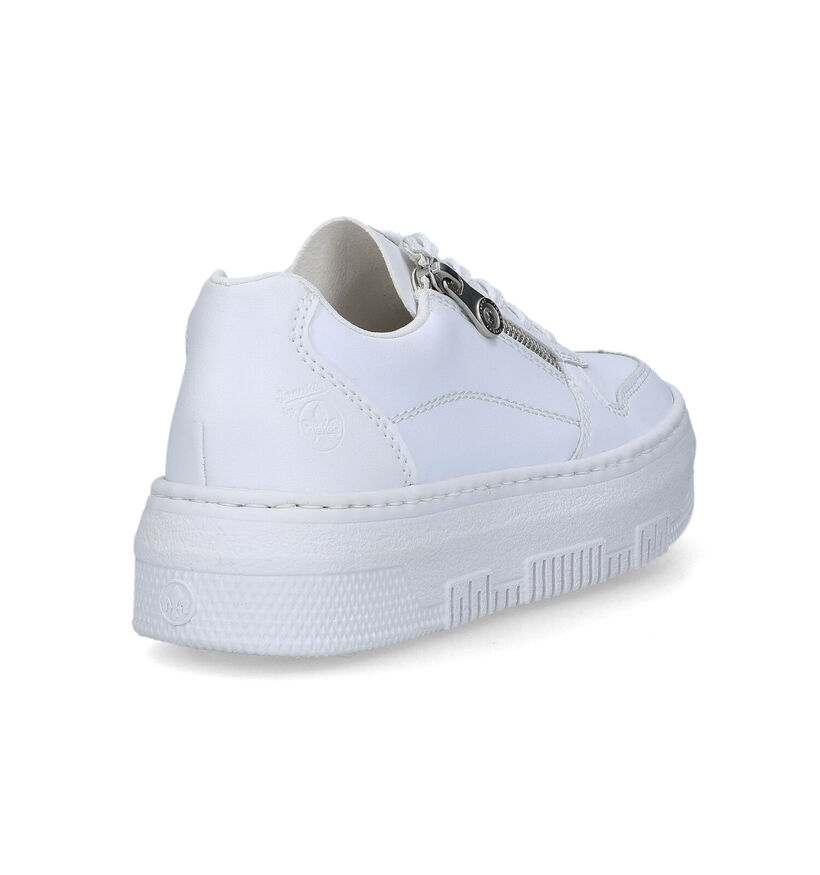 Rieker Baskets casual en Blanc pour femmes (320331)