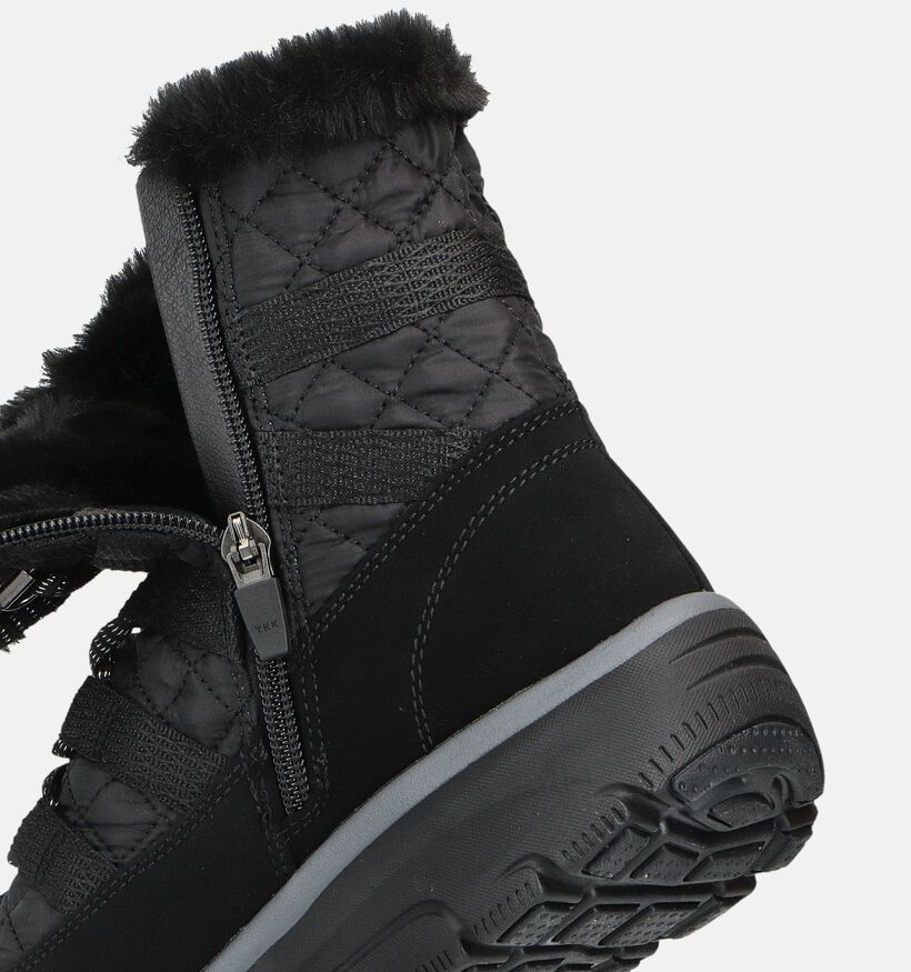 Skechers Easy Going Moro Street Chaussures de neige en Noir pour femmes (360919)