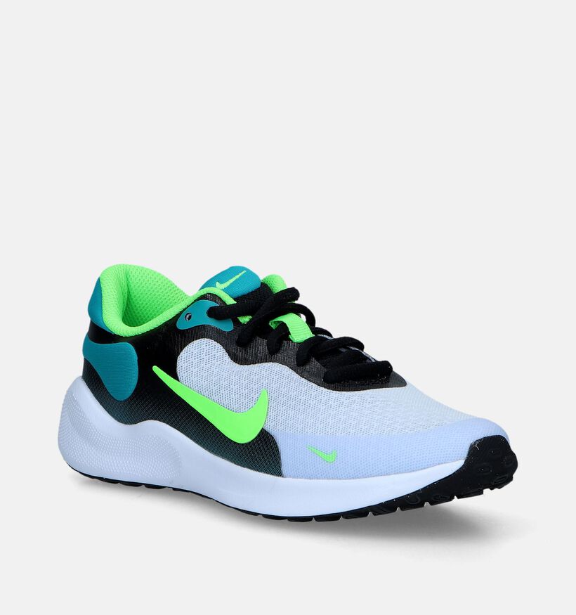 Nike Revolution 7 Zwarte Sneakers voor meisjes, jongens (340264)