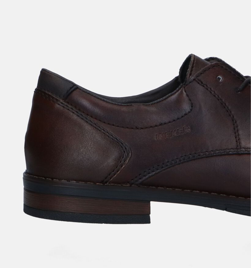 Rieker Chaussures classiques en Brun foncé pour hommes (327934)