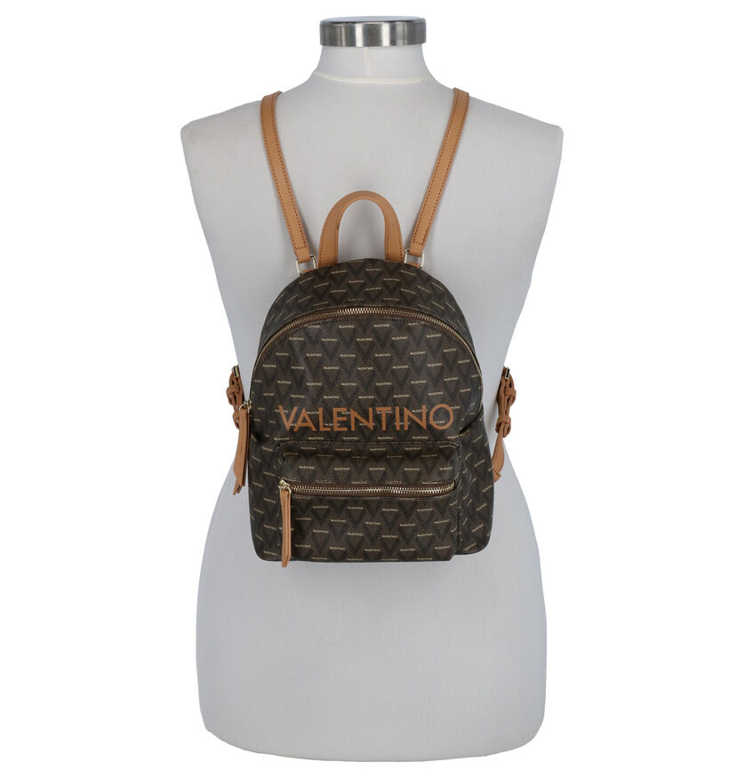 Valentino Handbags Liuto Sac à dos en Brun en simili cuir (259222)