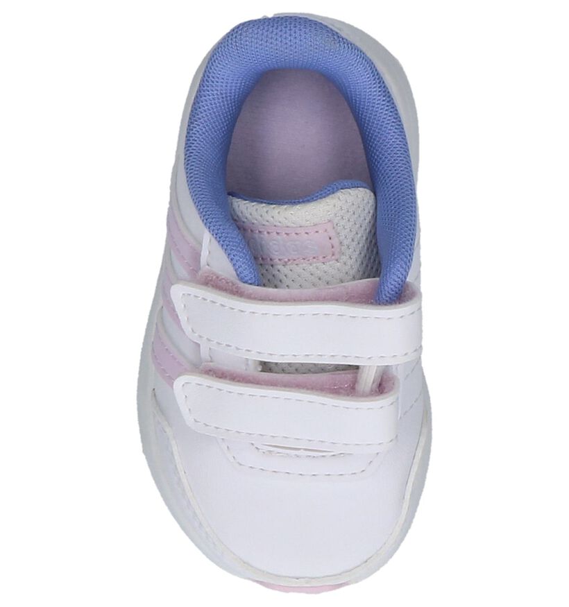 Witte adidas VS Switch Babysneakers in kunstleer (208929)