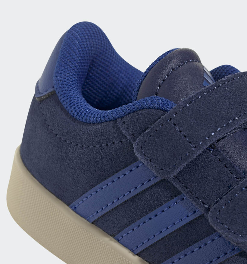 adidas VL Court 3.0 Donkerblauwe Sneakers voor jongens, meisjes (366060) - geschikt voor steunzolen