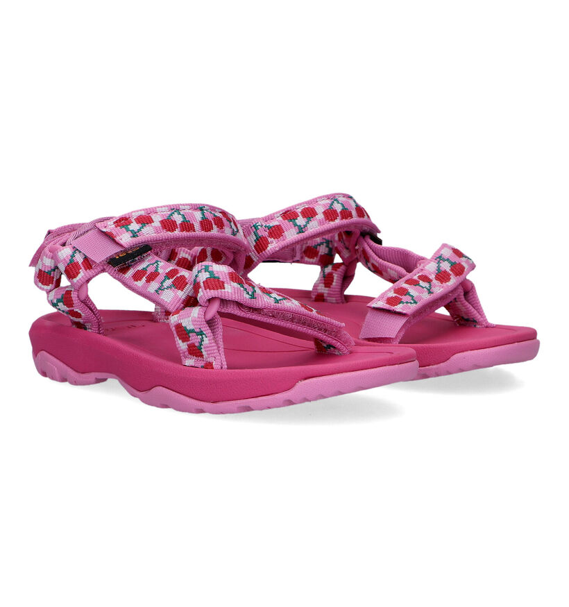 Teva Hurricane Roze Sandalen in stof (321863)
