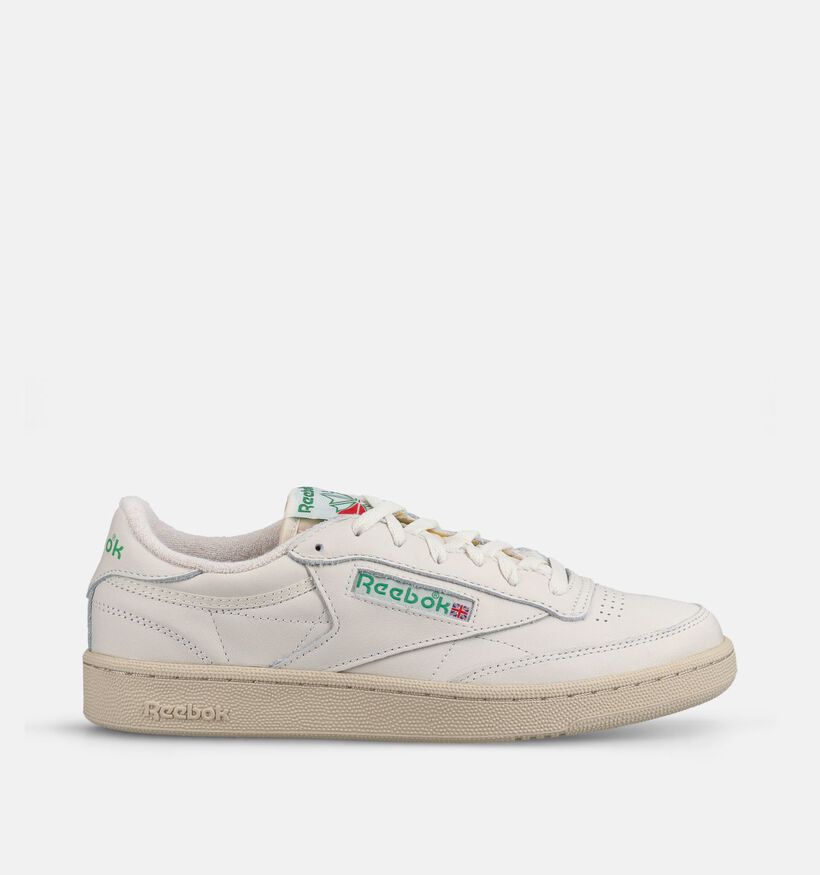 Reebok Club C 85 Vintage Ecru/Groene Sneakers voor heren (368823)