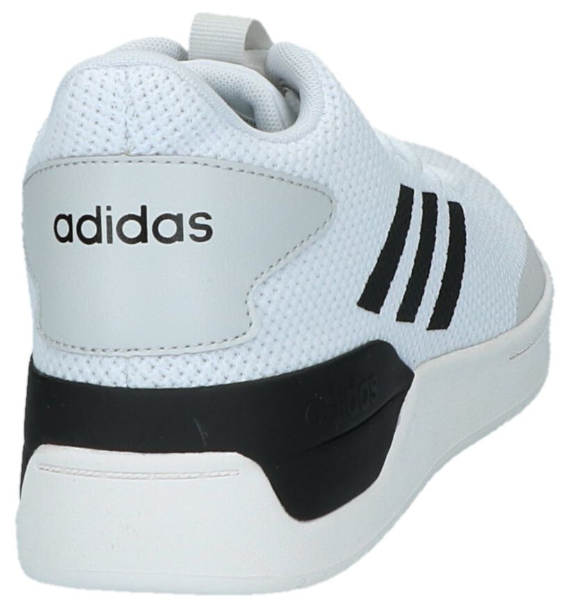 adidas BBALL 80S Baskets en Gris en textile (221578)