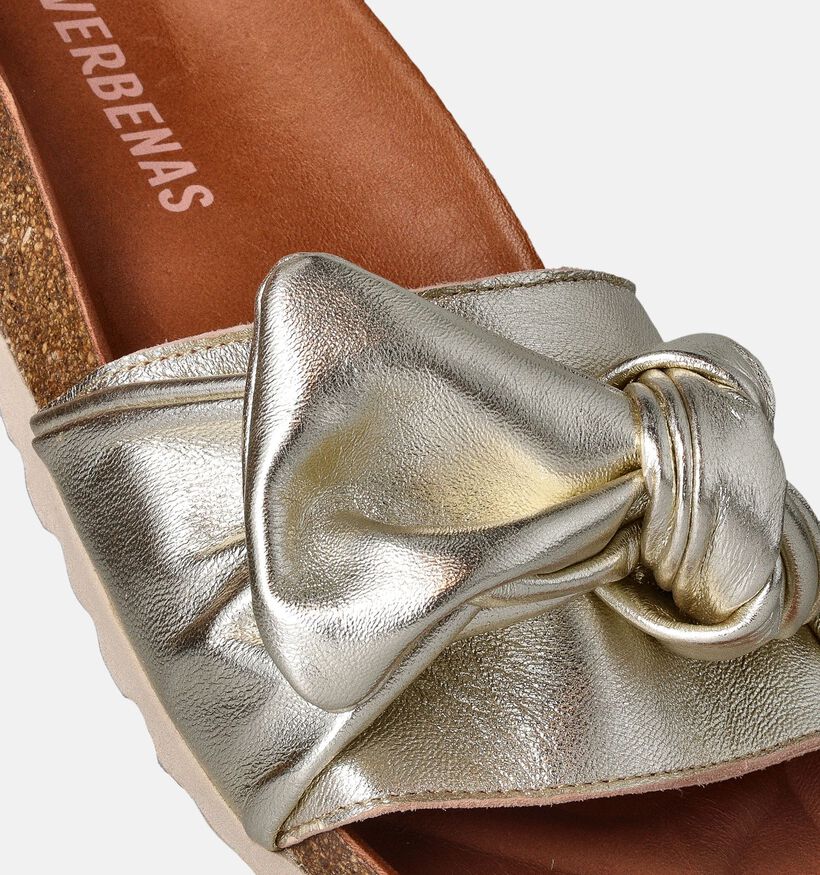 Verbenas Roxy Nu-pieds plates en Or pour femmes (357411)