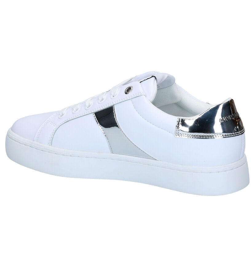 Calvin Klein Witte Sneakers in kunstleer (285308)