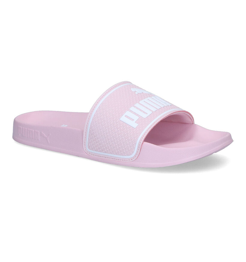 Puma Leadcat Roze Badslippers voor dames (301378)