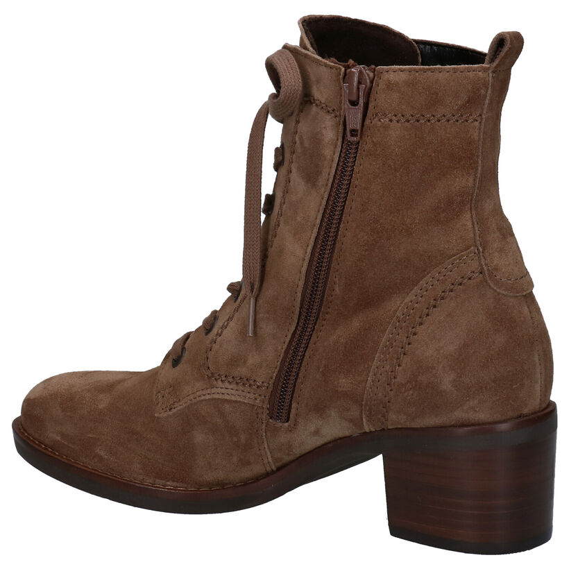 Gabor Best Fitting Bottines en Cognac en nubuck (282382)