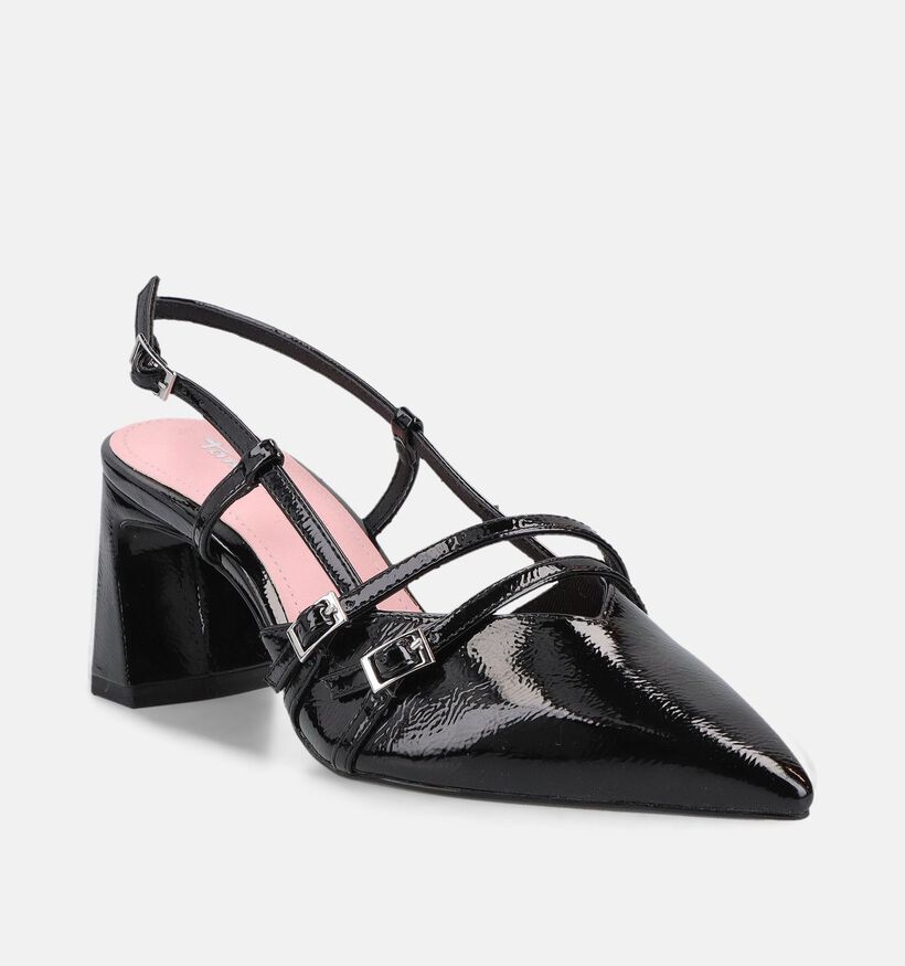 Tamaris Escarpins slingback en Noir pour femmes (367703)
