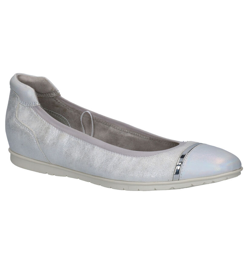 Tamaris TOUCH it Ballerines en Argent en simili cuir (270193)