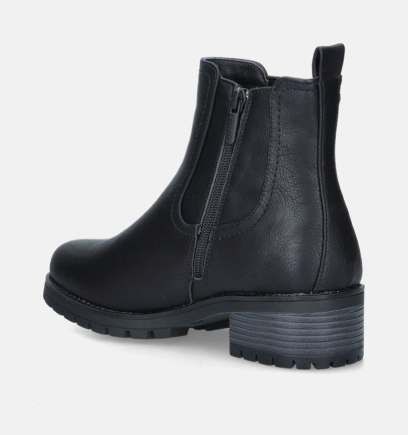 Mustang Bottines Chelsea en Noir pour femmes (345435)