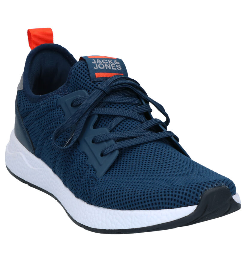 Jack & Jones Mike Witte Sneakers in stof (269109)