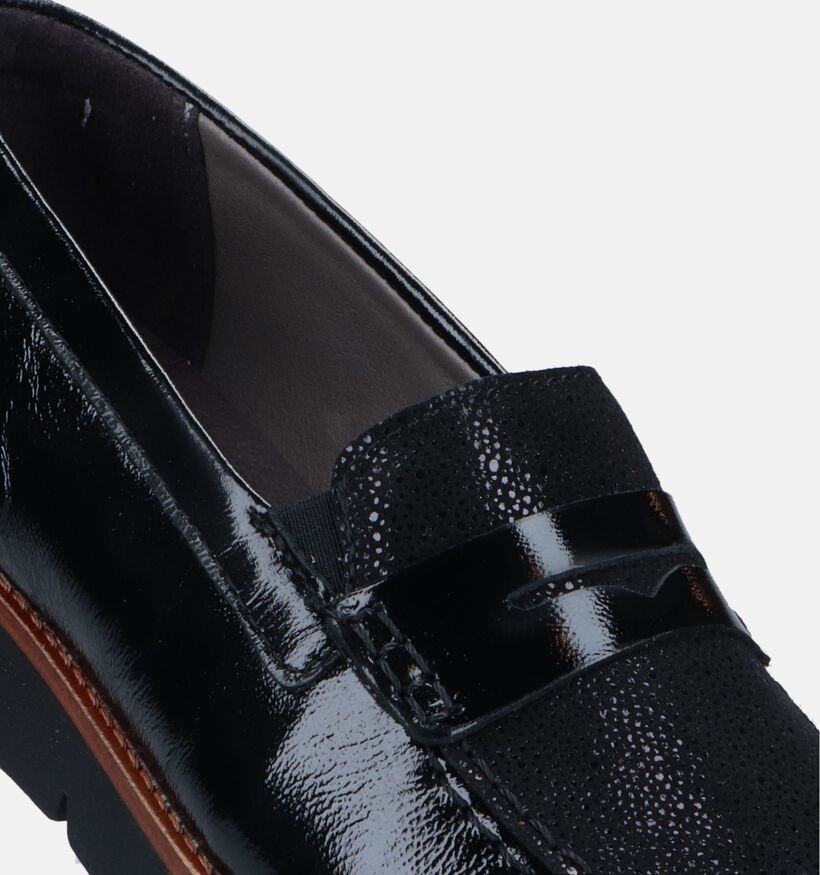 Solemade Zoe 54 Zwarte Mocassins voor dames (331049) - geschikt voor steunzolen