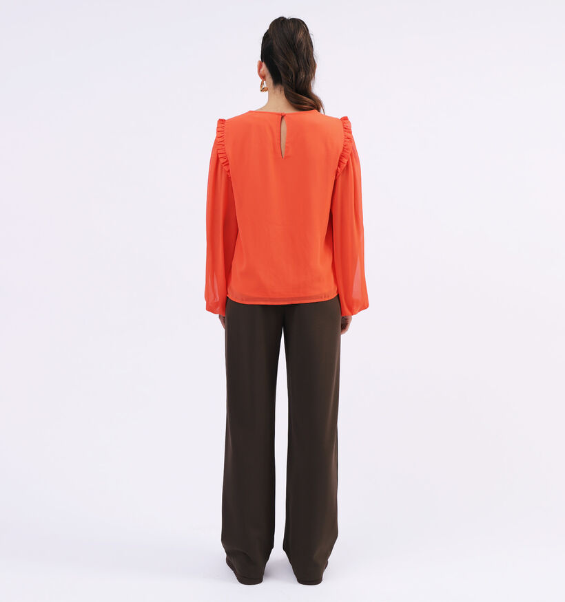 Vila Nima Oranje Blouse voor dames (318565)