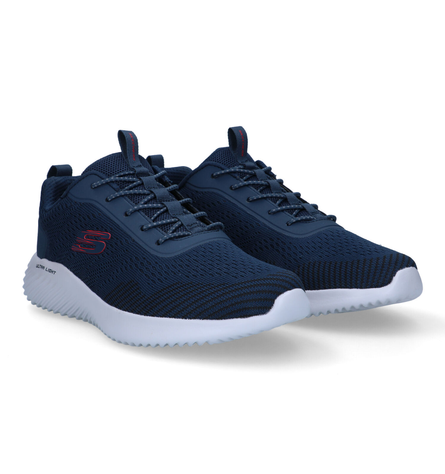 Skechers Bounder Blauwe Sneakers Heren Sneakers Online op TORFS.BE