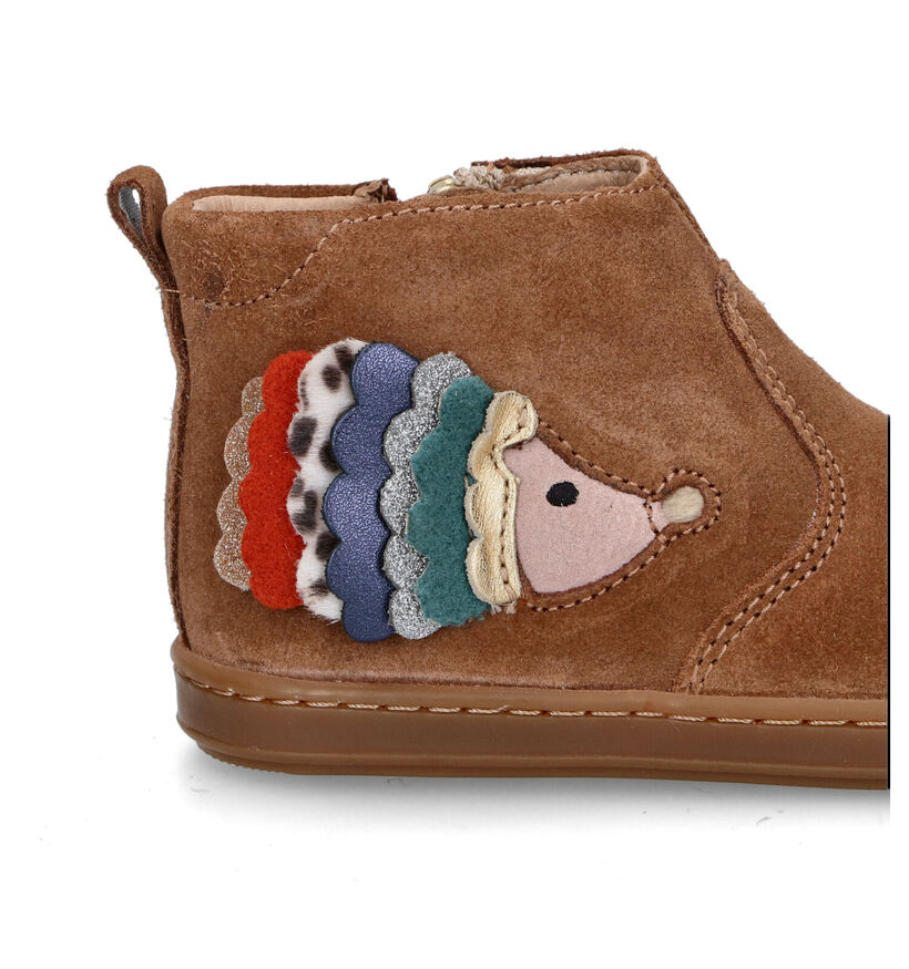 Shoo Pom Bouba Niglo Chaussures hautes en Cognac en nubuck (295706)