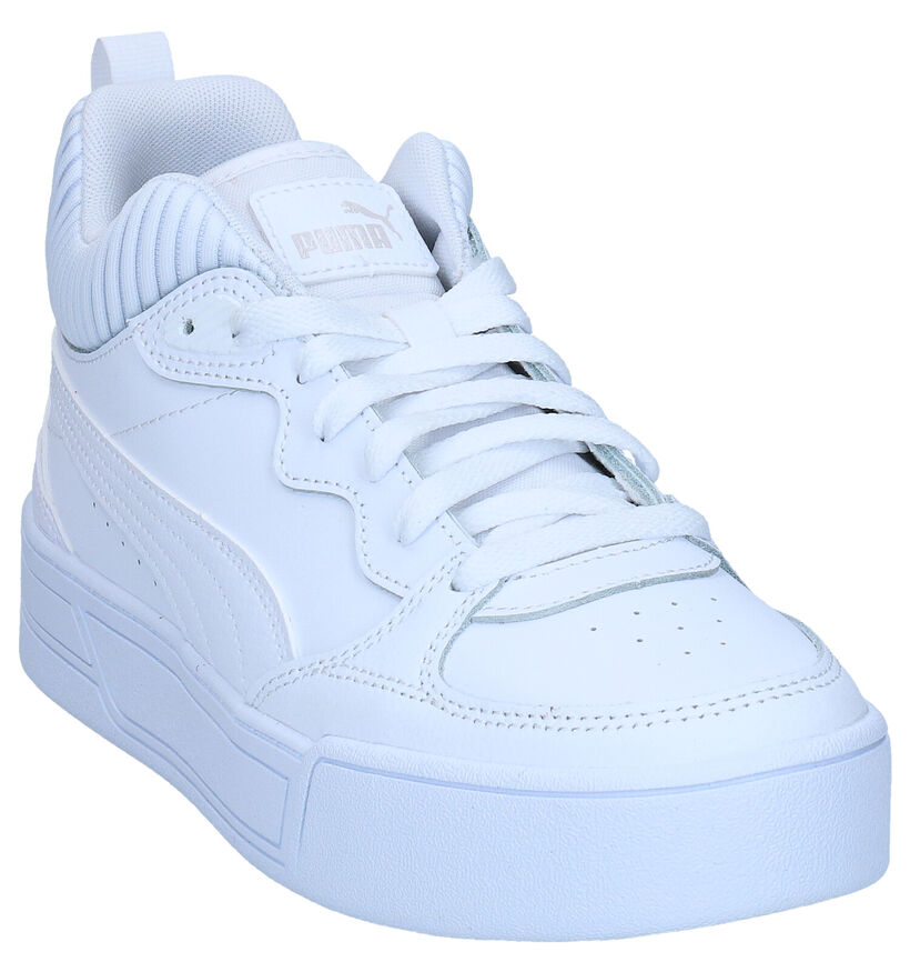 Puma Skye Demi Baskets en Blanc pour femmes (311243) - pour semelles orthopédiques