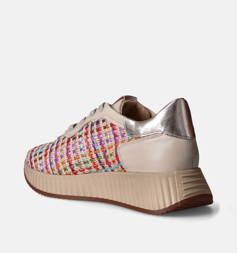 Softwaves Beige Sneakers voor dames (357253) - geschikt voor steunzolen