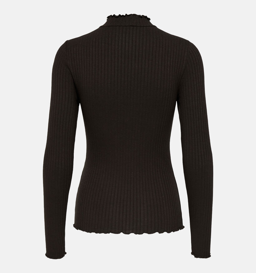 JDY Fransiska Longsleeves en Brun fonc&eacute; pour femmes (379391)