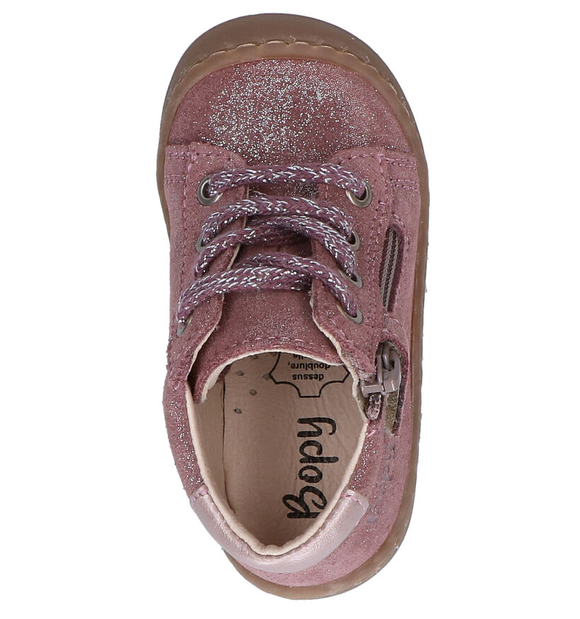 Bopy Jejou Chaussures pour bébé en Rose en cuir (279258)