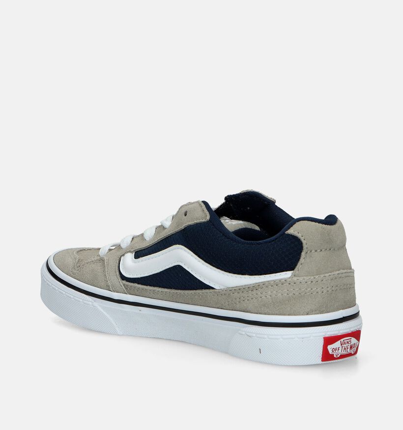 Vans Caldrone Beige Skate sneakers voor jongens (336498)