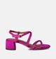 Tamaris Fuchsia Sandalen met blokhak voor dames (354370)