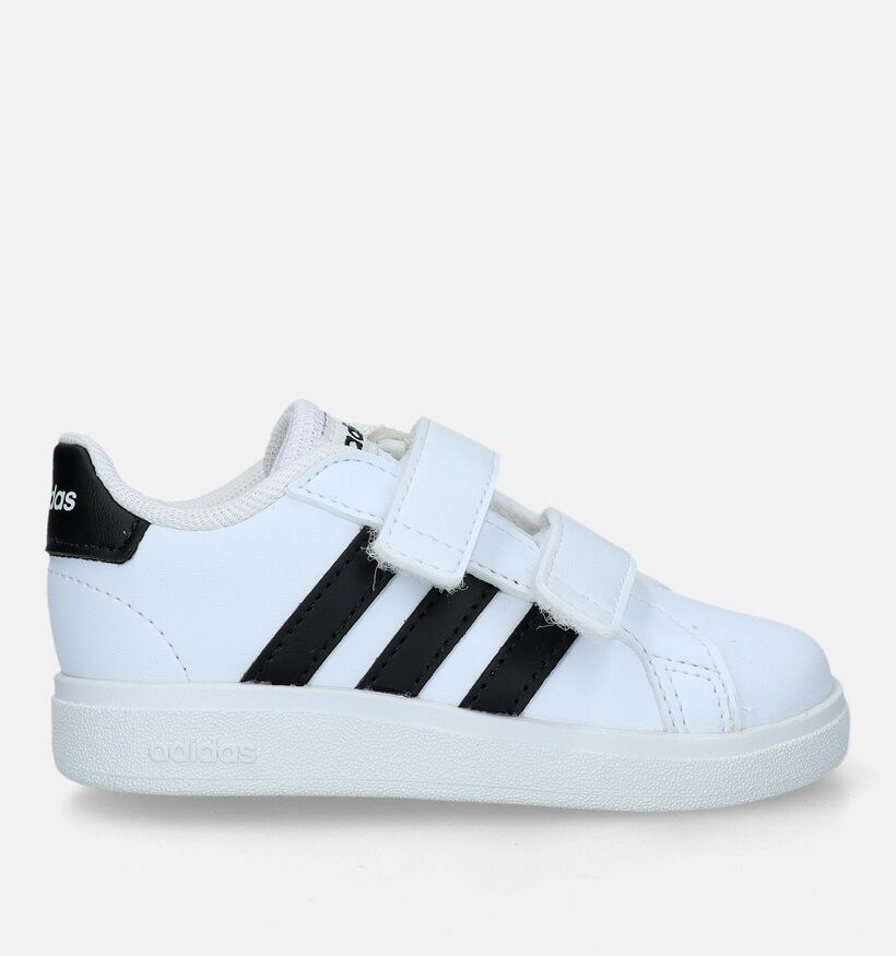 adidas Grand Court 2.0 I Witte Babysneakers voor meisjes, jongens (336064)