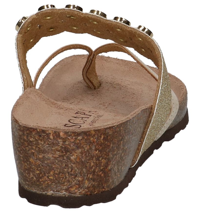 Scapa Tinny Gouden Slippers, , pdp