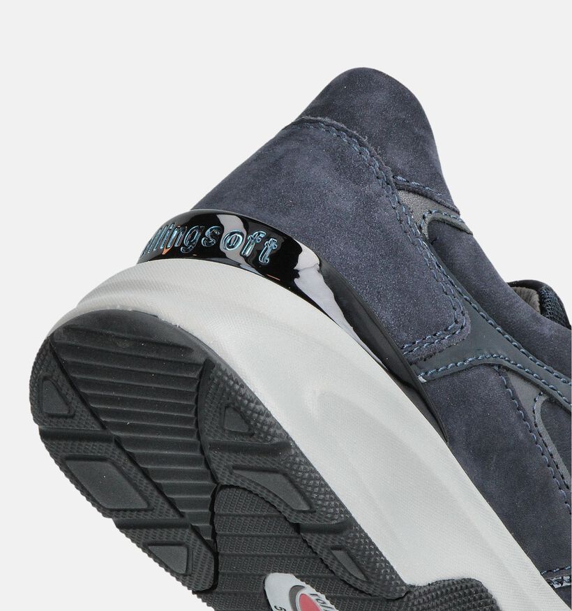 Gabor Rollingsoft Chaussures à lacets en Bleu foncé pour femmes (360324) - pour semelles orthopédiques