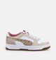 Puma Rebound Slam Winter Safari Beige/Witte Sneakers voor meisjes (375583) - geschikt voor steunzolen