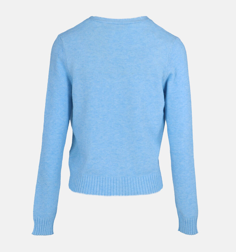 Vila Ril Cardigan court en Bleu pour femmes (351780)