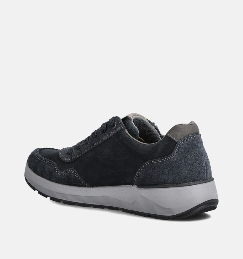 Rieker Blauwe Veterschoenen voor heren (360453)