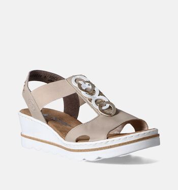 Rieker Sandalen Beige